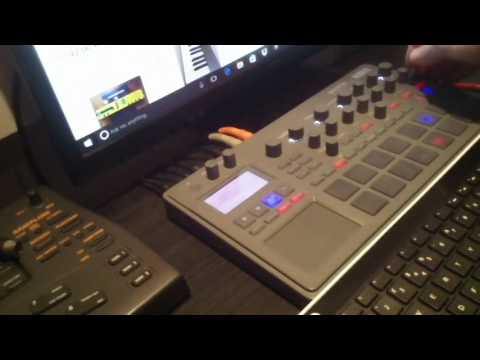 KORG Electribe deep house chords!!
