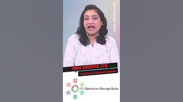 IBM drops its ‘Spectrum’ Storage Brand #shortsvideo