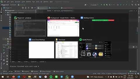 Google Spreadsheet API y Excel - Python