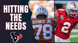 NFL Draft Expert Breaks Down the Positions of NEED for the Houston Texans