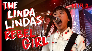 The Linda Lindas Perform REBEL GIRL (Official Video) | Moxie