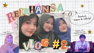 RIA RICIS IKUT KAJIAN HANAN ATTAKI TIBA-TIBA MATI LAMPU?! || KAJIAN BARENG KARIN & CHERYIL || VLOG#2