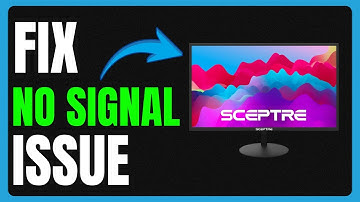 Sceptre Monitor Fix: “No Signal — Please Check Your Input” – Easy Connection & Display Setup Guide