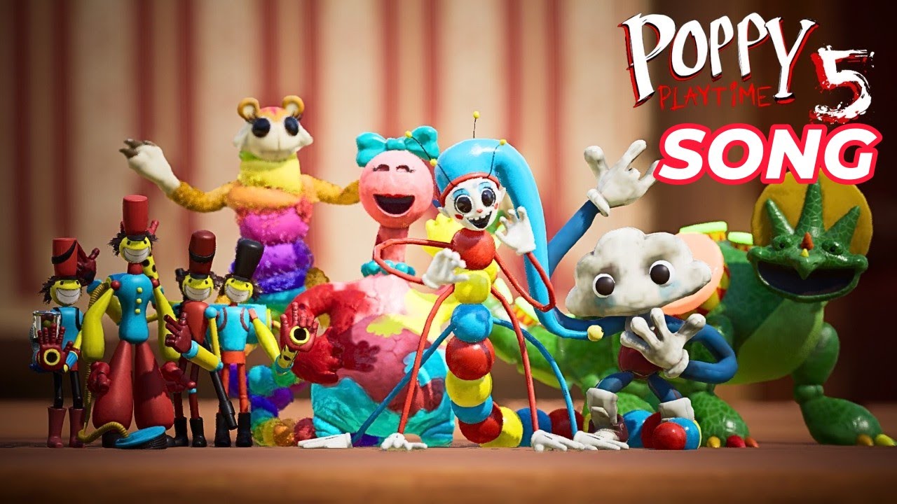 Factory of Fear 🏭👻 | Poppy Playtime Inspired Song | Zain Random Vibes |