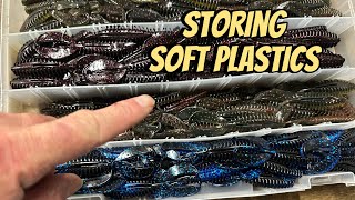 Best Ways To Store Soft Plastic Lures..