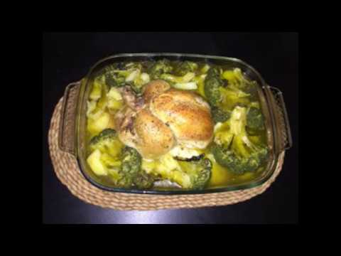 Video: Gestoofde Kip Met Broccoli In De Oven