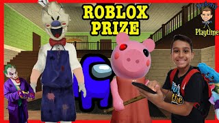 Deion's new Roblox game with Roblox characters | Deion's Playtime Skits