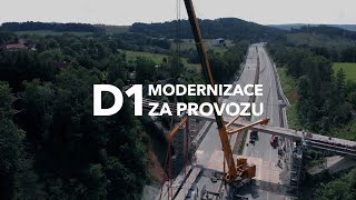 Dálnice D1 - modernizace za provozu