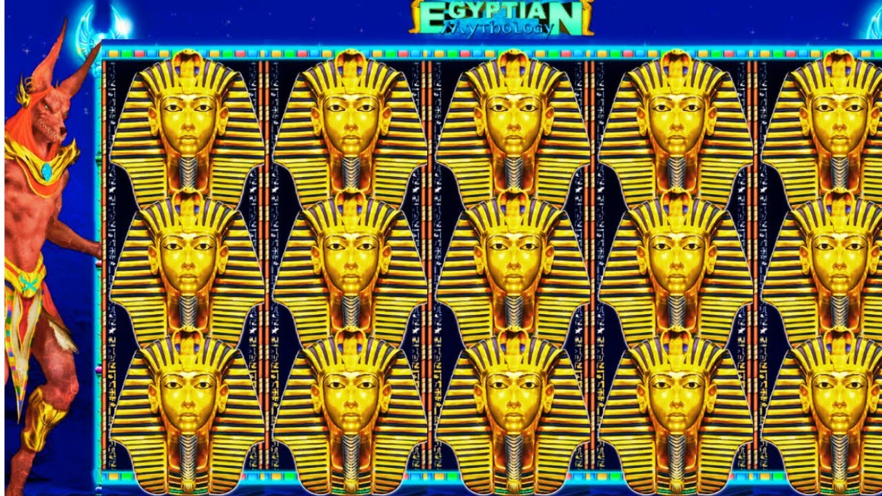 HUGE BIG WIN on EGYPTIAN MYTHOLOGY Slot 🏺 | Cristaltec Slot Machine Goes Crazy!