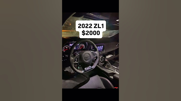 Chevrolet Camaro ZL1 Los Angeles striker