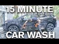 15 Minute Car Wash: Water vs No Water