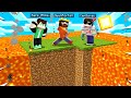 EKİP ile Minecraft TEK BLOK LAV SKYBLOCK - Bölüm 1
