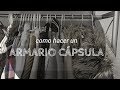 Mi armario cápsula  |  Minimalismo aplicado a la ropa