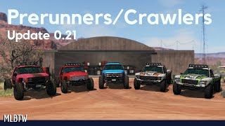 BeamNG drive update 0.21 *NEW* Gavril D-series Prerunners & Crawlers