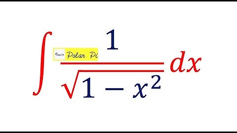 Integral of Sqrt(1-x^2) -  x=Sin(theta)