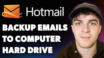 How to Backup Hotmail Emails to Computer Hard Drive (Full 2025 Guide)