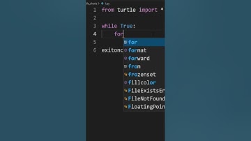 ЯЗЫК ПИТОН ЗА 1 МИНУТУ ДЛЯ НОВИЧКОВ модуль turtle #shorts #python