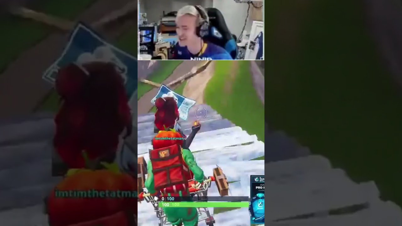 When Ninja Did a Skybase in a Shopping Cart..