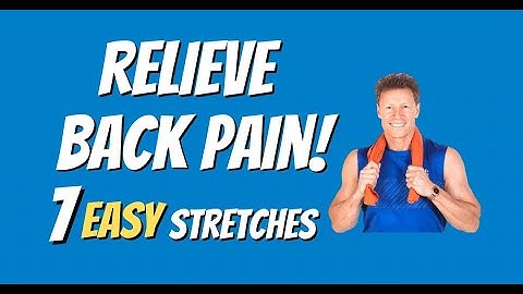 Relieve Back Pain! | Easy Stretches | Jaime Brenkus