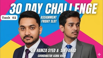 AI Driven Development – Friday Class (6–9) | Task 2 | 30-Day AIDD Challenge | Full Guide