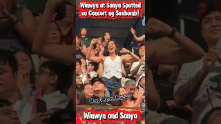 Wow Ms. Winwyn Marquez At Ms. Sanya Lopez Spotted Sa Concert Ng Bomb