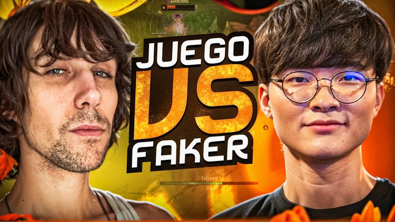 JUEGO LINEA VS FAKER *me doma*