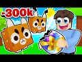 Spending $300,000 Hatching HUGE FLOPPAS!  (Roblox Pet Simulator X)