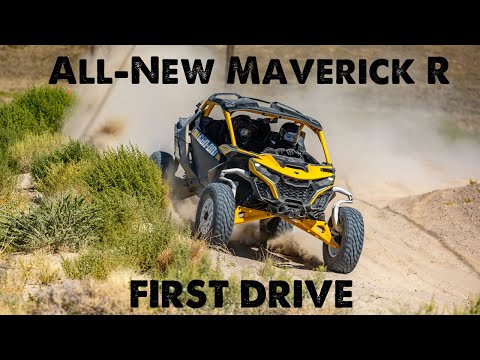 2024 Can-Am Maverick R First Drive Review.