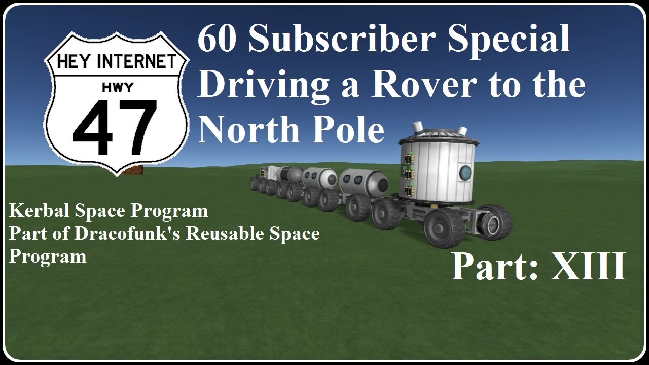 60 Subscriber Special, Dracofunk Drives a Rover to the North Pole in ...