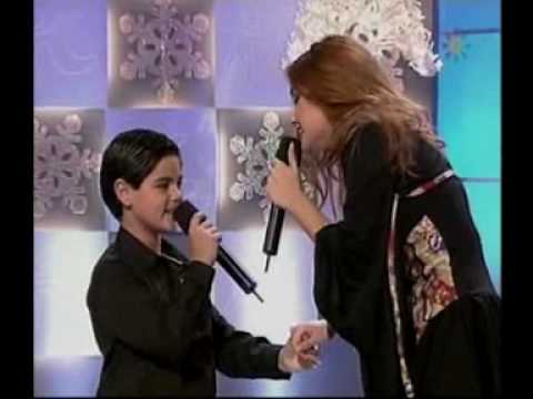 Abraham Mateo (10 años) y Melody  LA FUERZA DE MI CORAZON