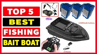 Top 5 Best Fishing Bait Boat In 2024 | Best RC Fishing Boat Baits