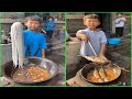 Fresh Weekend ! Rural life little Boy cook food  조리 クック Perfect Talent at Young age