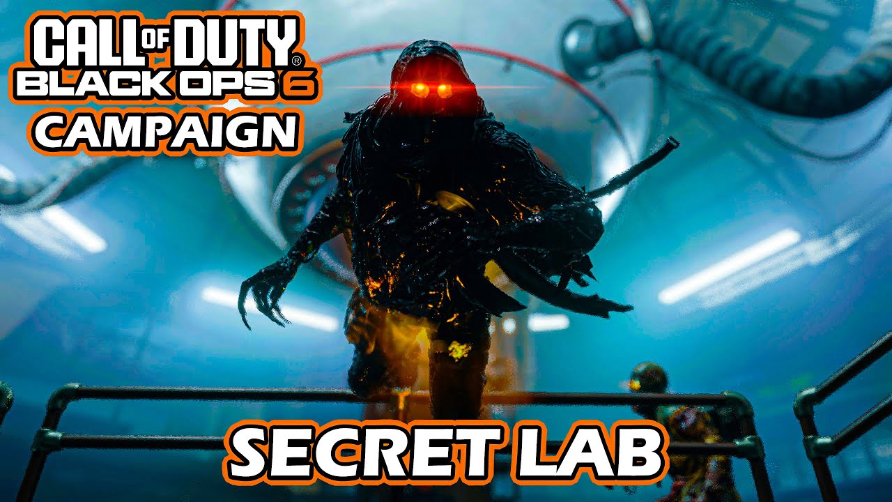 Zombie Lab Bo6 Zombie Tribute Secret Lab Mission - COD BO6 CAMPAIGN - YouTube