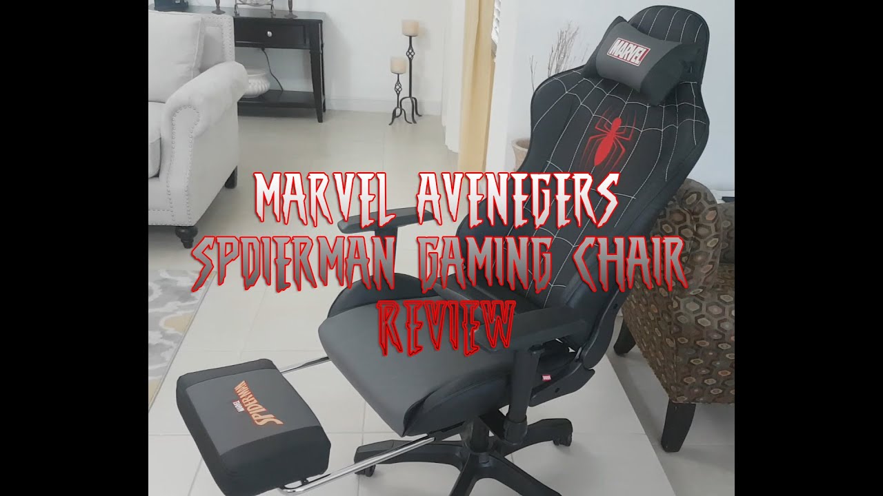 neo chair  marvel spiderman gaming chair first review  youtube
