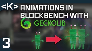 HOW TO MAKE CUSTOM ANIMATIONS IN BLOCKBENCH | Blockbench w/ GeckoLib #3