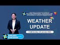 Public Weather Forecast issued at 5AM | January 25, 2026 - Sunday