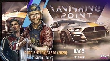 Ford Shelby GT500 | Day 5  the big one | NFS No Limits  Vanishing Point