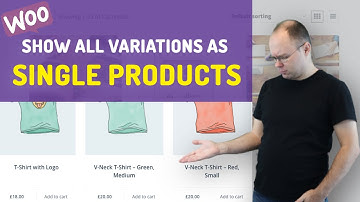 Woocommerce Variations as Single Products (With A Couple of Clicks)