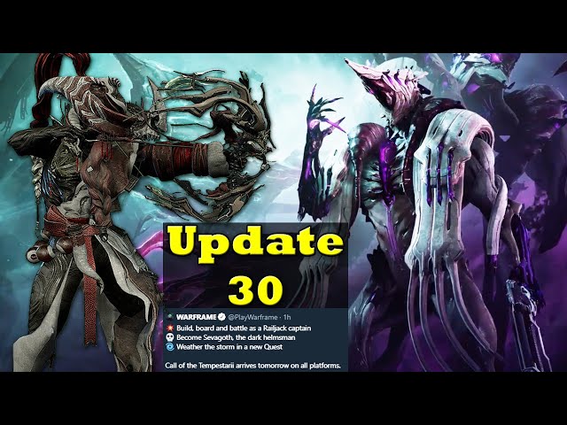 Warframe: Updates - XBOX Call of the Tempestarii: Update 30