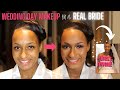 SOFT BRIDAL MAKEUP ON A REAL CLIENT | RELAXING WEDDING DAY VLOG | MILAYO BEAUTY