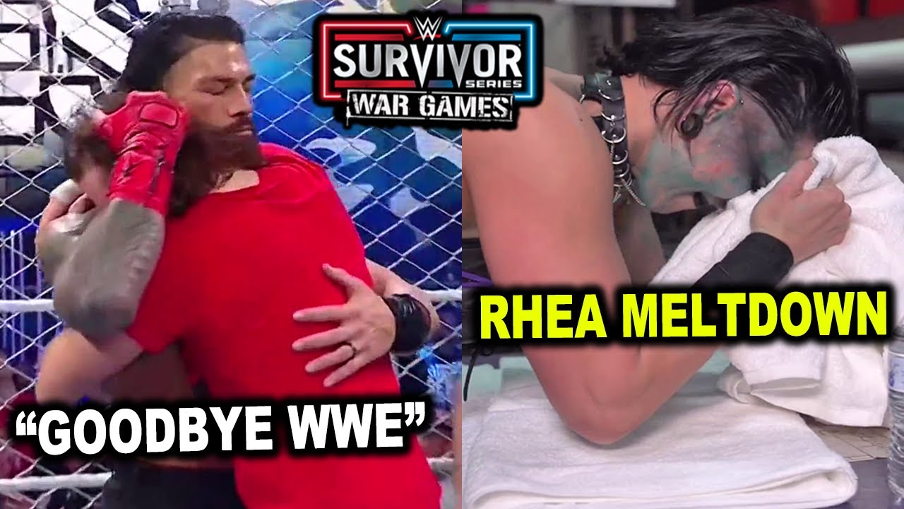 Roman Reigns Says Goodbye WWE at War Games & Rhea Ripley Meltdown - WWE Survivor Series 2022 Results