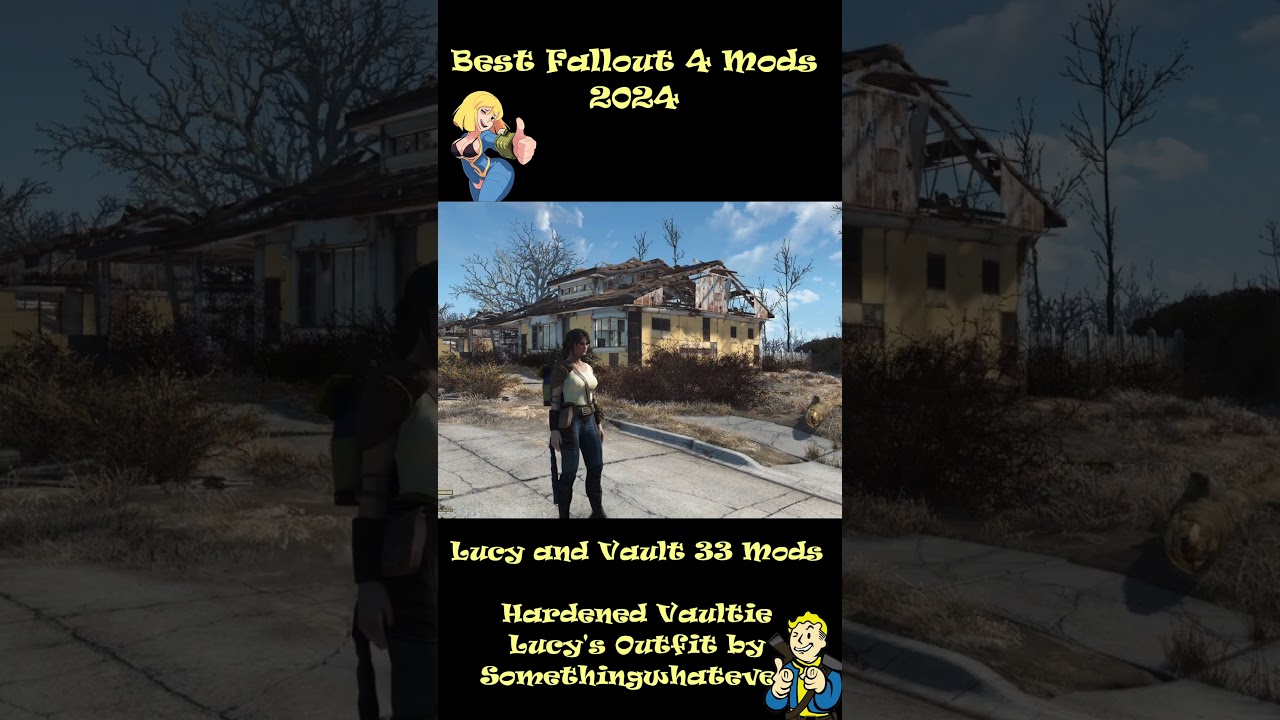 Fallout 4 MOD Shorts - Hardened Vaultie Lucy's Outfit 