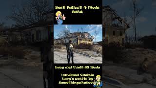 Fallout 4 MOD Shorts - Hardened Vaultie Lucy's Outfit #fallout4mods #fallout #gaming
