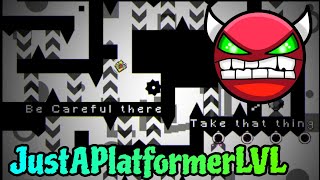 JustAPlatformerLVL by Igortus 100% (Hard Platformer Demon) - Geometry Dash 2.2