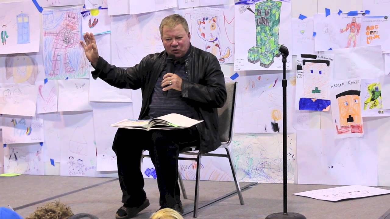 Denver Comic Con TV - William Shatner Reads to Kids ...
