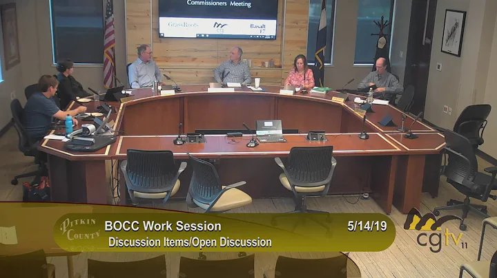 BOCC Work Session - 05/14/2019