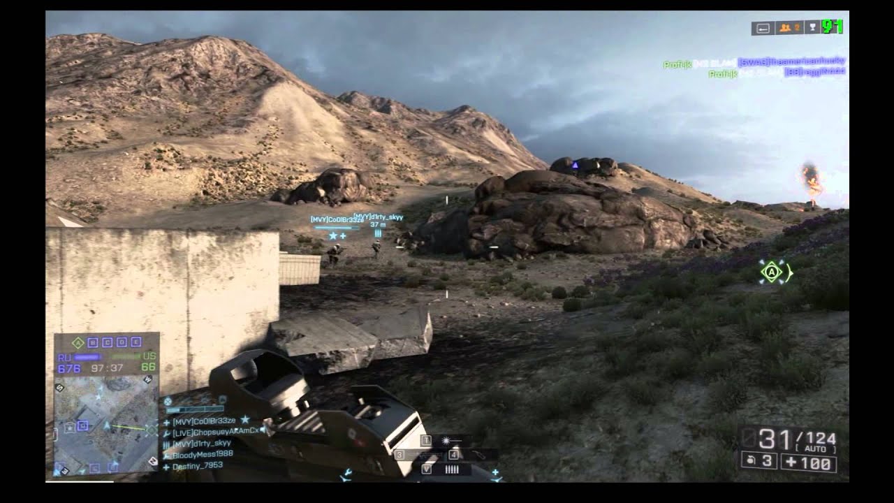 Battlefield 4 R9 280X i5 4670k Mantle  FPS