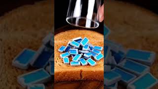 Swimming pool cubes Toast ASMR