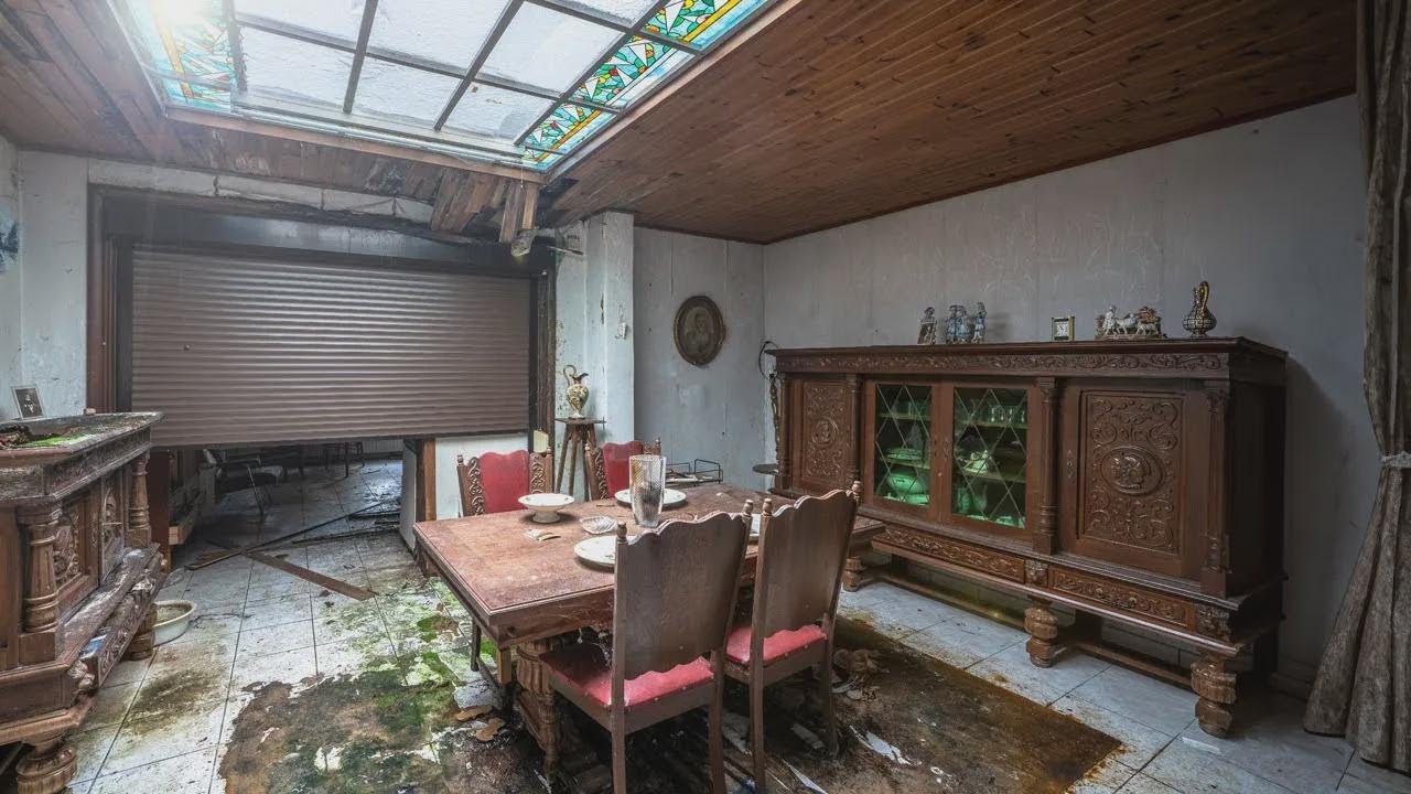 Casa abandonada no centro de uma cidade belga: os segredos que ela esconde