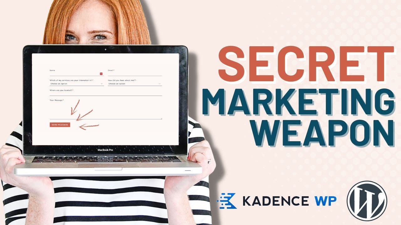 Your secret website marketing weapon contact form success message